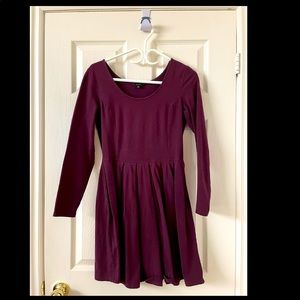 Purple Long Sleeve Talula Dress